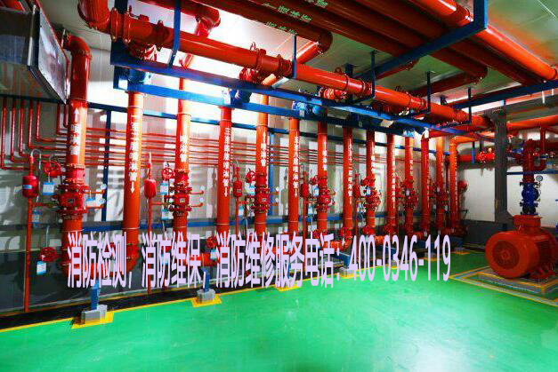 消防濕式報(bào)警閥施工